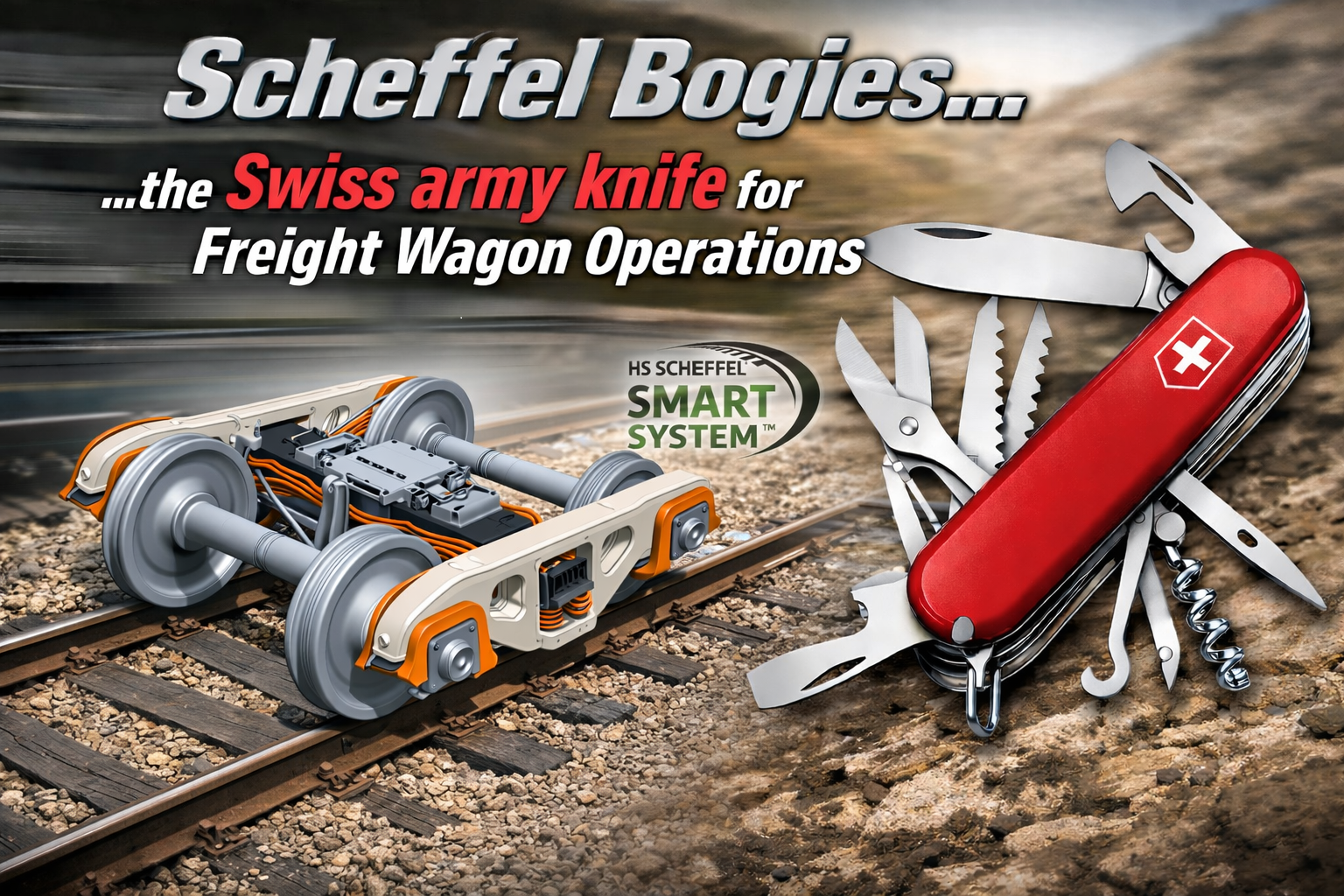 Scheffel bogies — Swiss Army Knife of heavy-haul rail