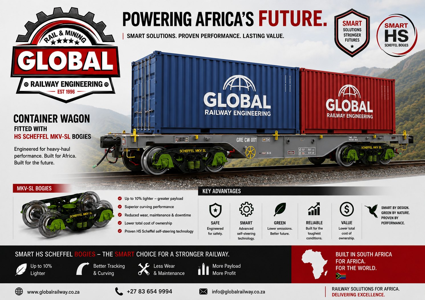 Container Wagon — datasheet