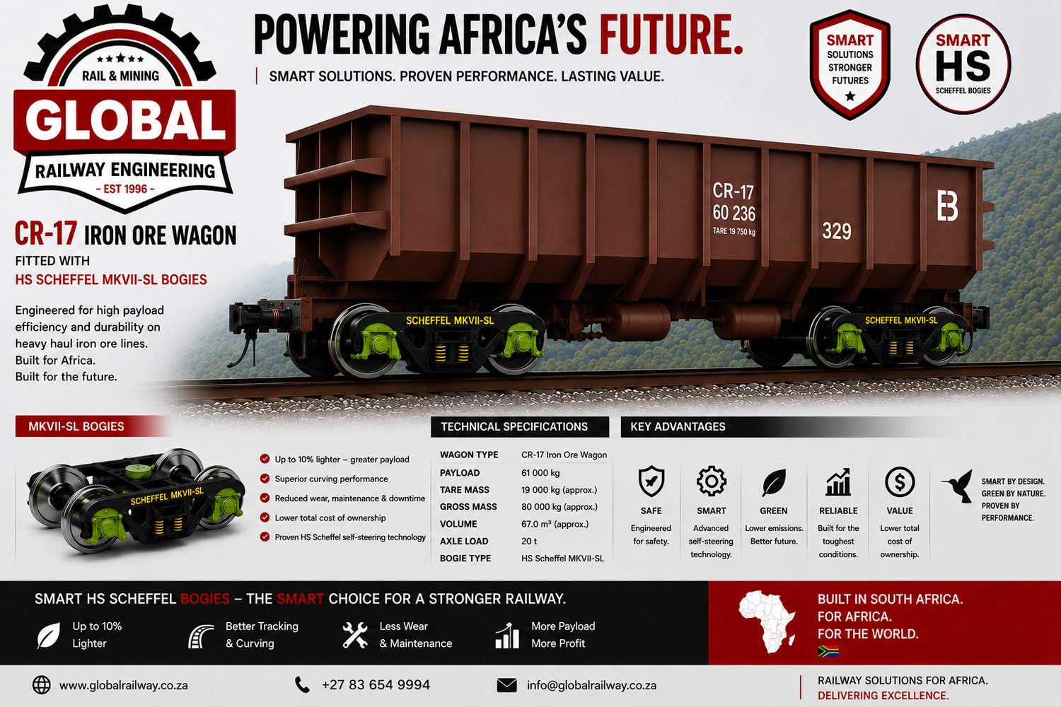CR-17 Iron Ore Wagon — datasheet